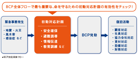 図説：BCP対応全体フロー